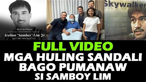samboy lim death|samboy lim update.